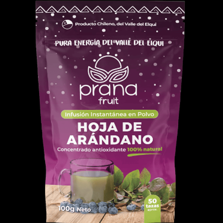 Infusion Hoja de Arandano 100gr - Prana Fruit 1