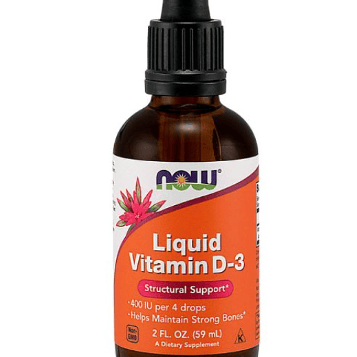 Vitamina d3 liquida 60ml - Now  1
