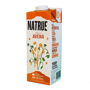 Leche Vegetal de Avena Sin gluten 1LT - Natrue 