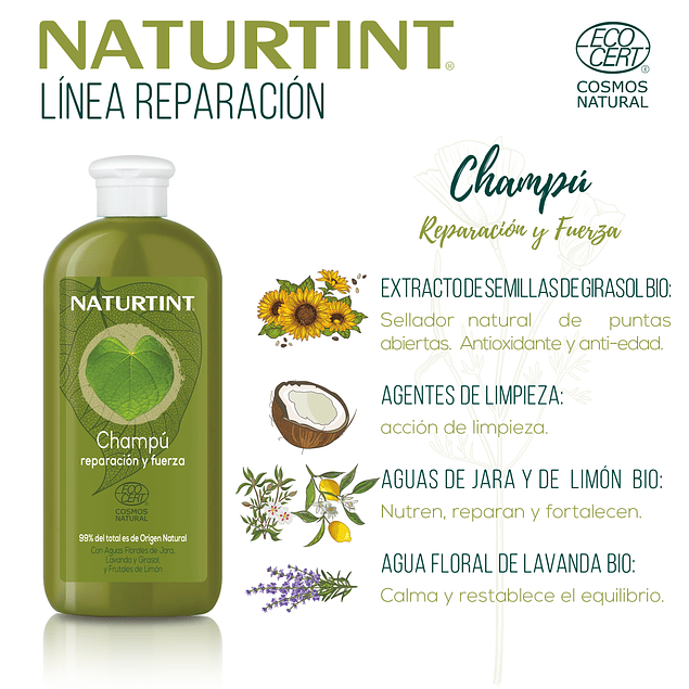 Champú 330ml - Naturtint