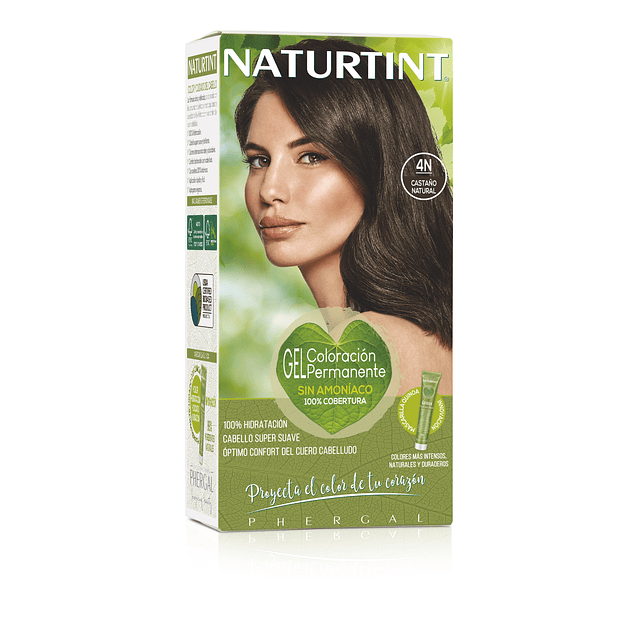 Tintura de pelo 4N - Naturtint