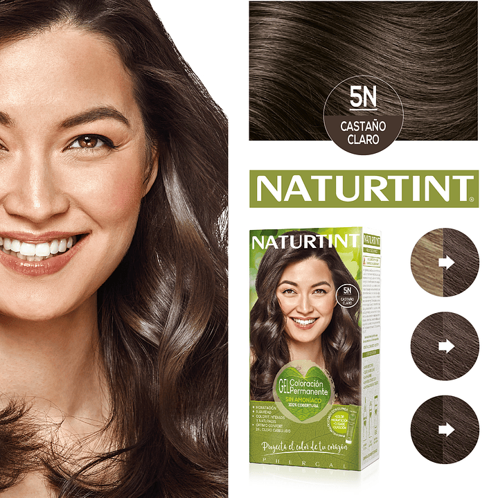 Tintura de pelo 5N - Naturtint 2