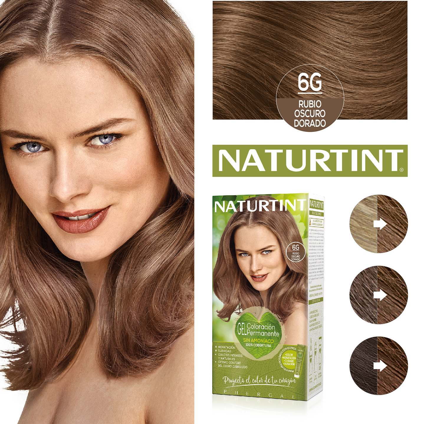 Tintura de pelo 6G - Naturtint 2