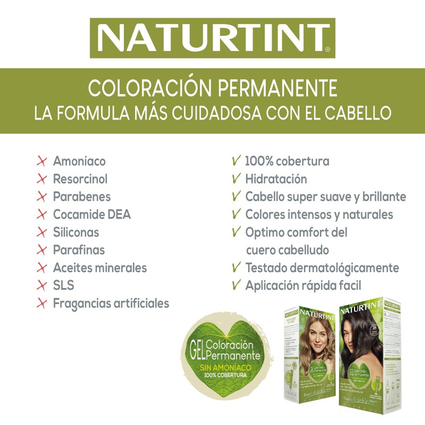Tintura de pelo 6G - Naturtint 3