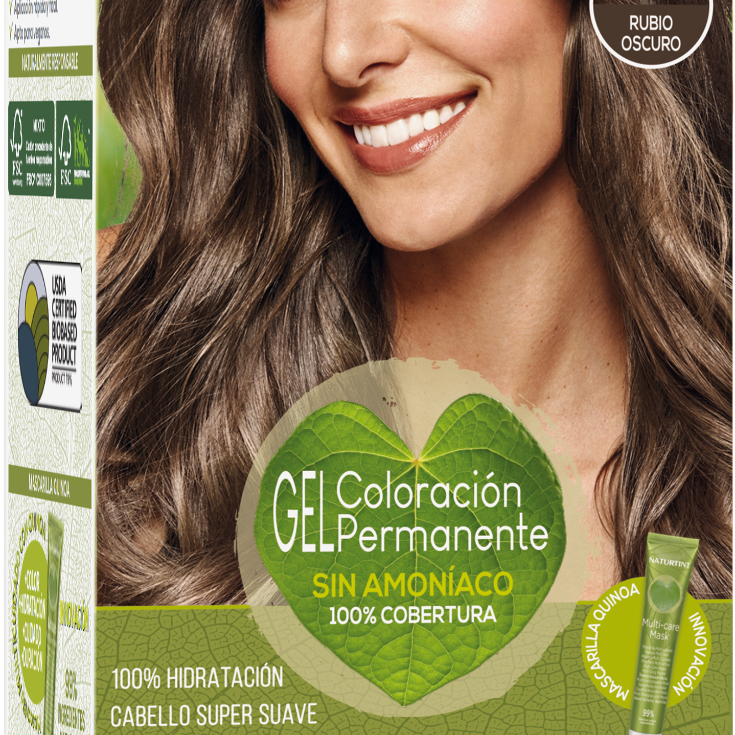 Tintura de pelo 6N - Naturtint 1