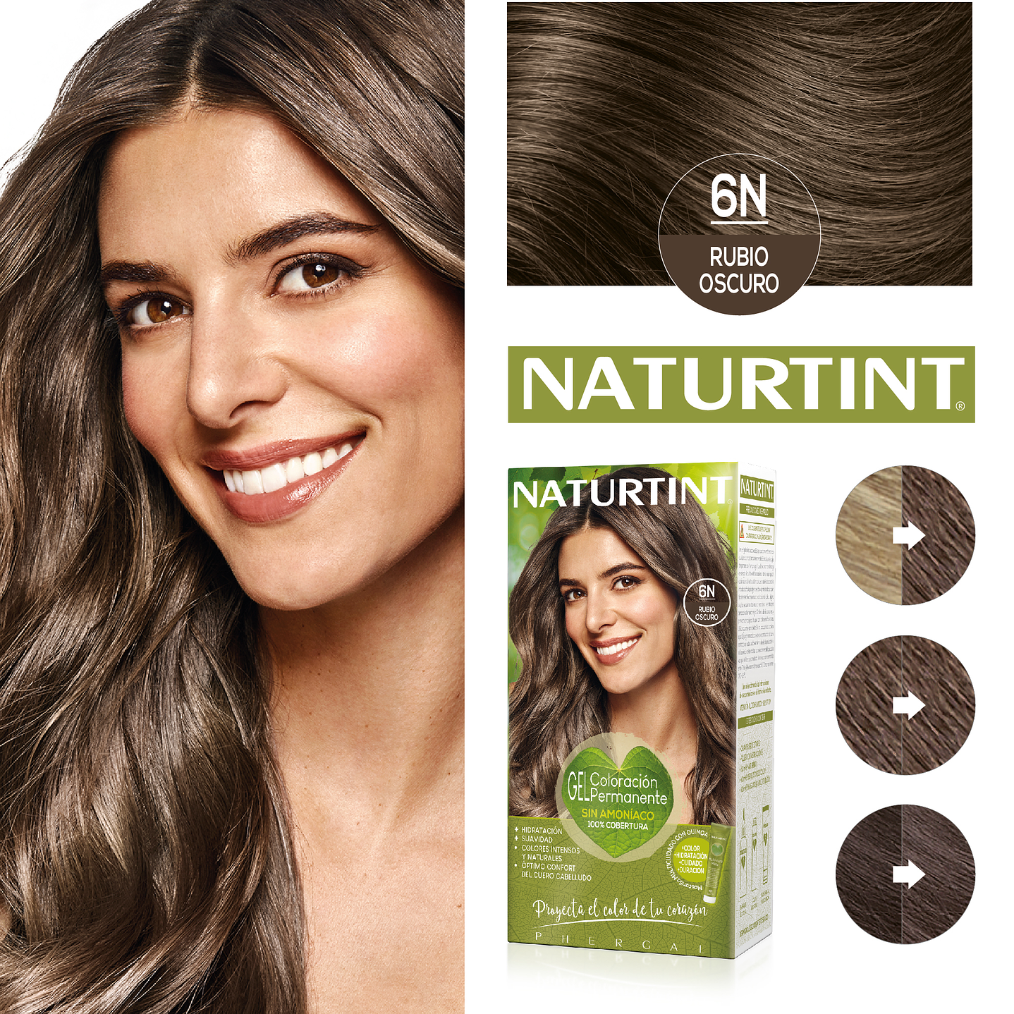 Tintura de pelo 6N - Naturtint 2