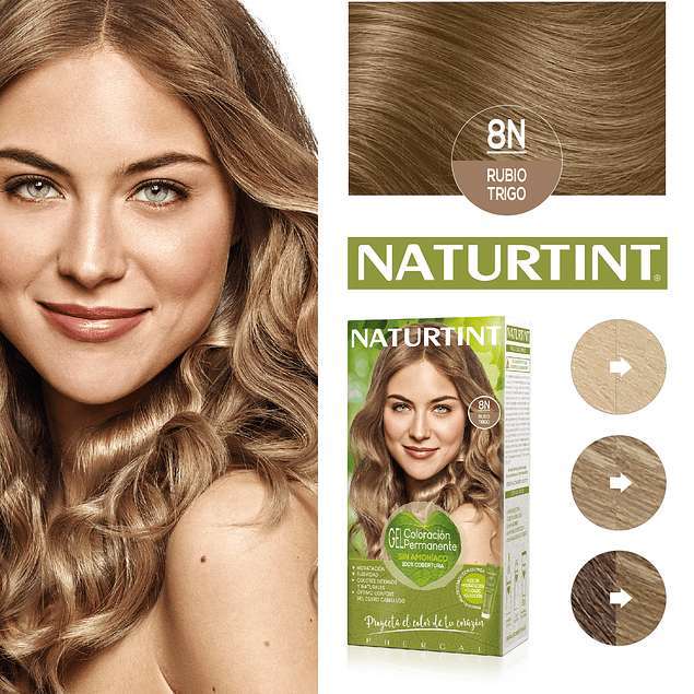 Tintura de pelo 8N - Naturtint