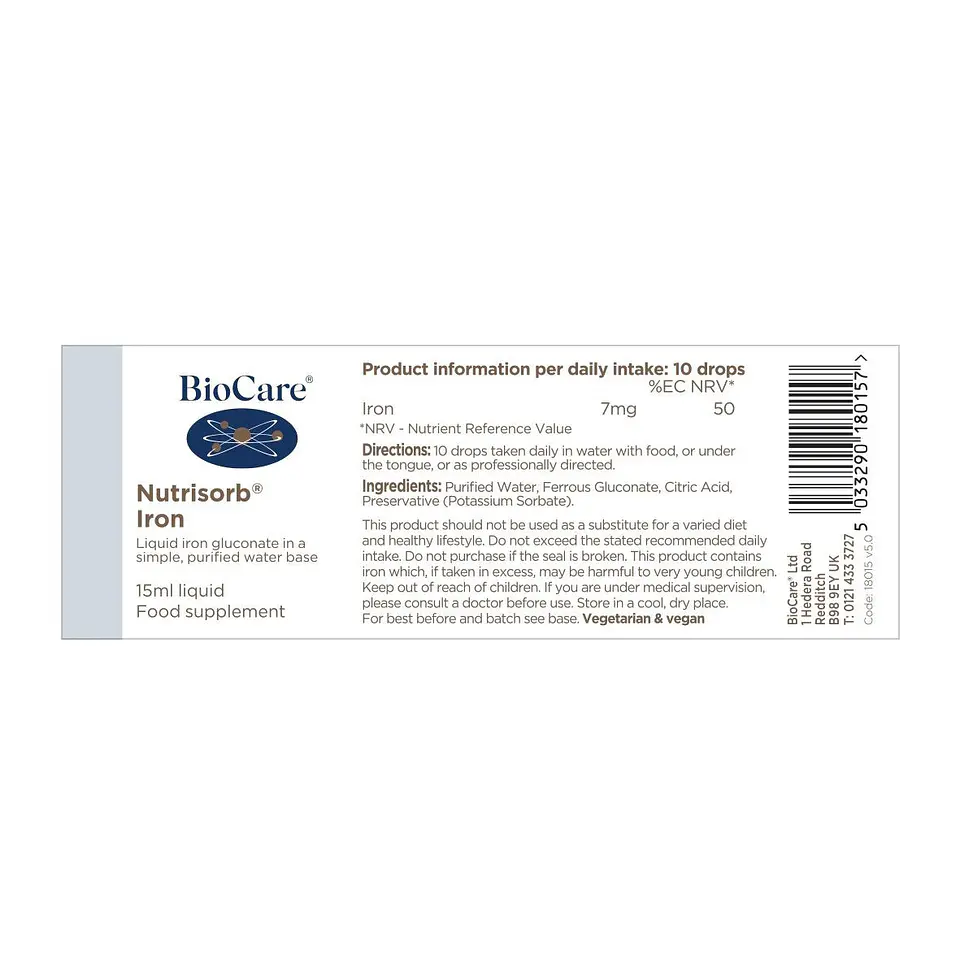 Nutrisorb Hierro liquido  4