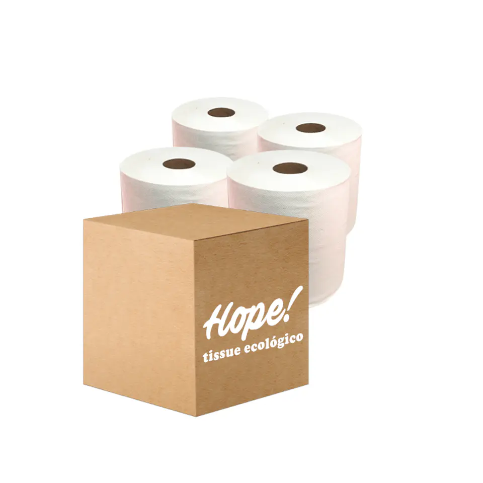 Hope - Toalla Papel Ecológica Doble Hoja 80m 2