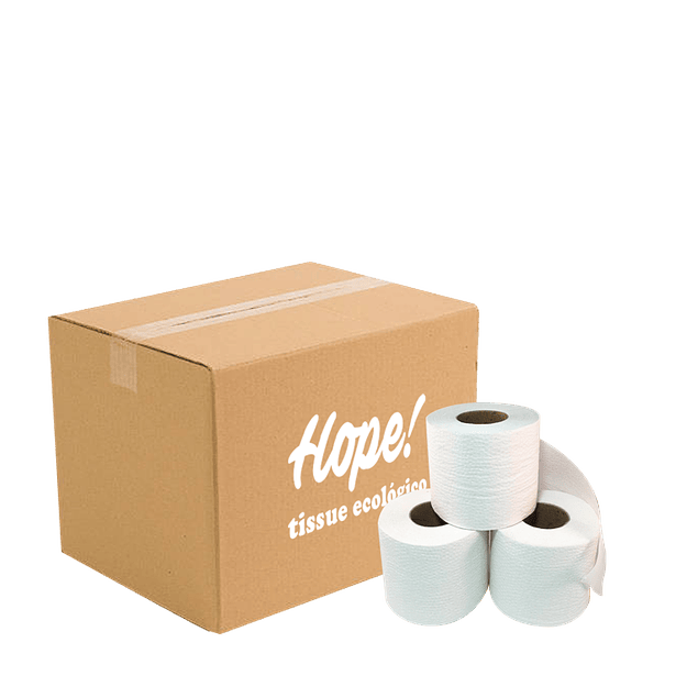 Rollo papel higiénico ecológico 40mts - Hope
