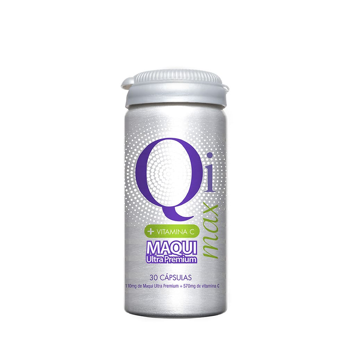 Qi Max 110 mg Vitamina C 570 mg x 30 Cápsulas  1