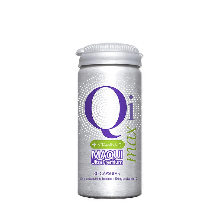 Qi Max 110 mg Vitamina C 570 mg x 30 Cápsulas  1