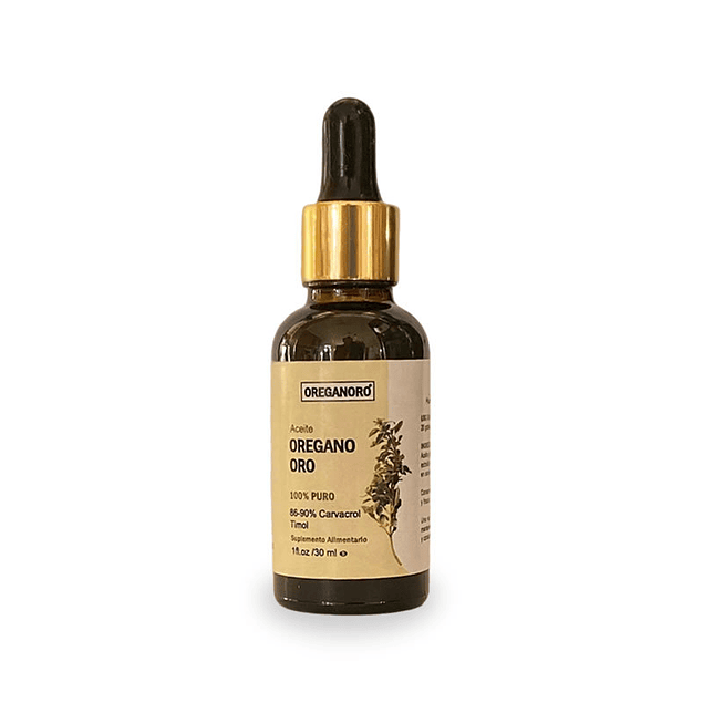 Aceite de Orégano Oro 100% natural 30 ml MadreTierra