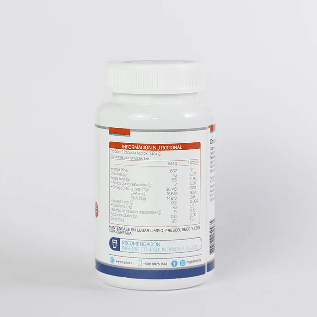 Omega 3 66 capsulas - H&T Lab