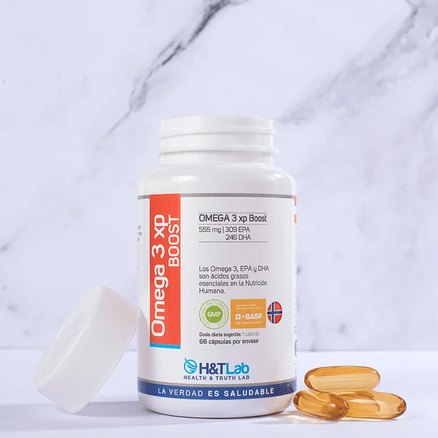 Omega 3 66 capsulas - H&T Lab