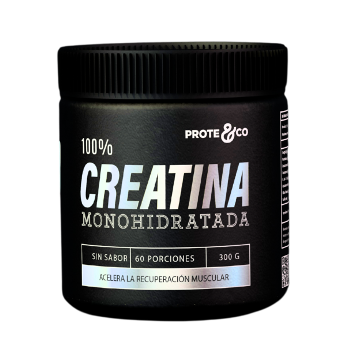 Creatina monohidratada 100% 300 g Prote & co 1