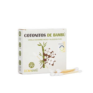 Cotonitos de bambu 100u - Dobakaru