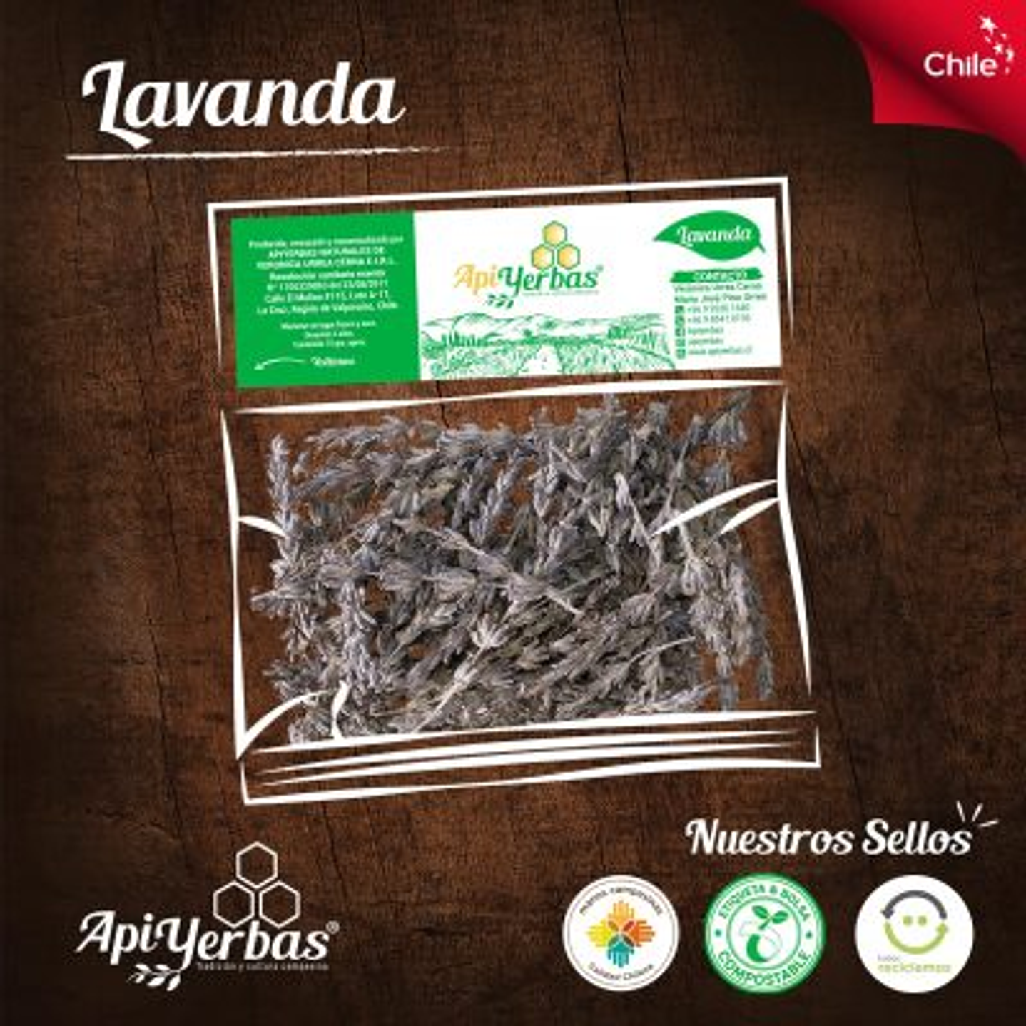 Lavanda 15gr  Apiyerbas 1