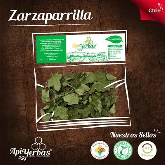 Zarzaparrilla 15Gr Apiyerbas