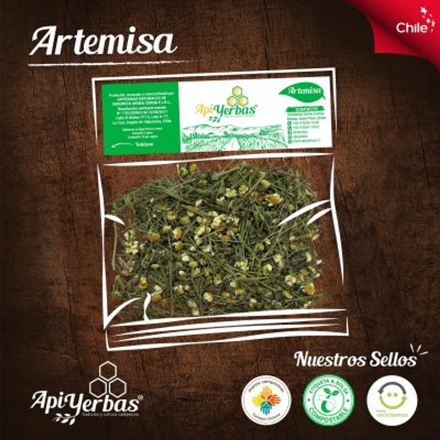 Artemisa 15 g Apiyerbas 1