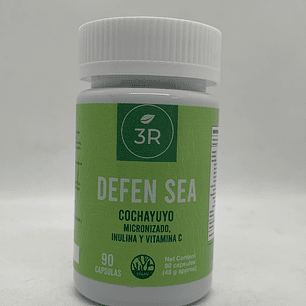 Cochayuyo con vitamina C Defen Sea 90 cápsulas 3R