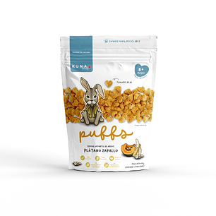 Kuna Foods - Puffs de plátano zapallo 50g