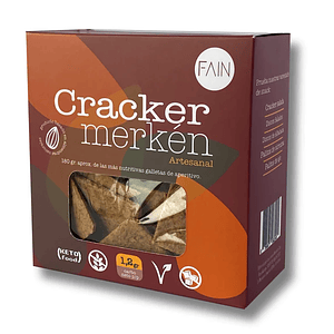 Fain - Cracker Keto con Merken 150grs