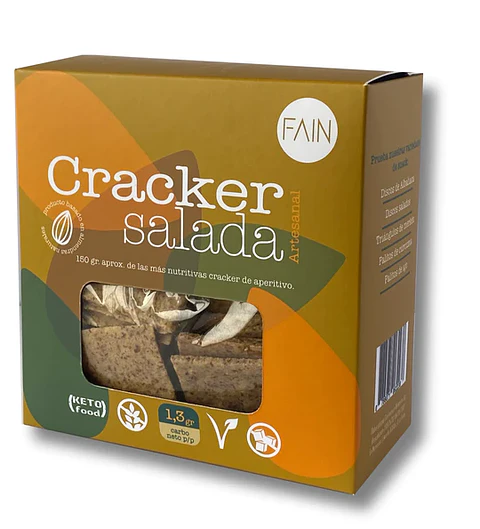 Fain - Cracker Keto Salada 150grs