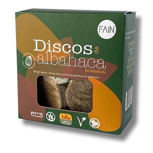 Fain - Discos de Albahaca Keto 150grs