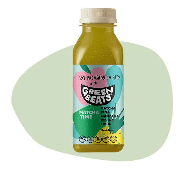 Green Beats - Jugo 100% Natural Matcha Time 330ml