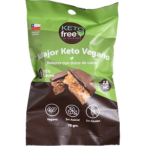 KetoFree - Alfajor Keto vegano 70g