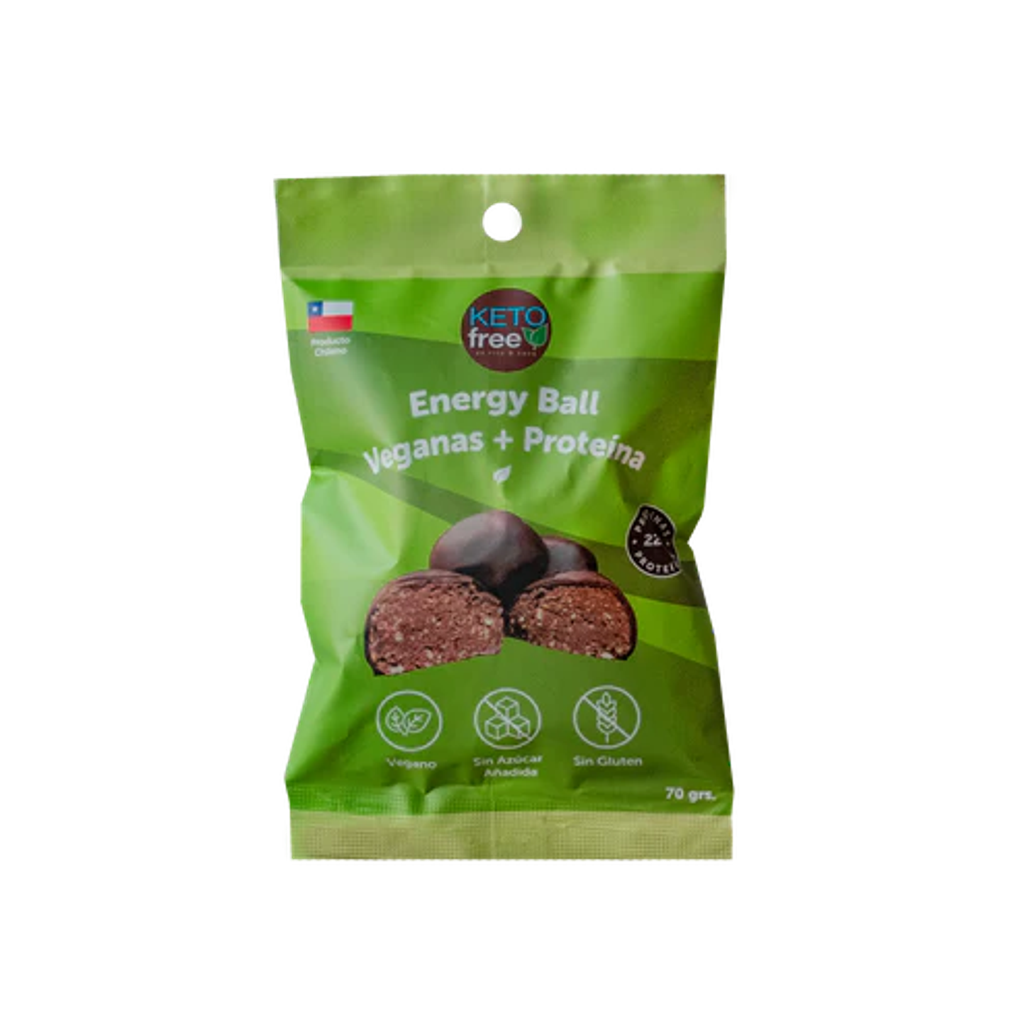 KetoFree - Energy ball Keto 2u 70gr 1