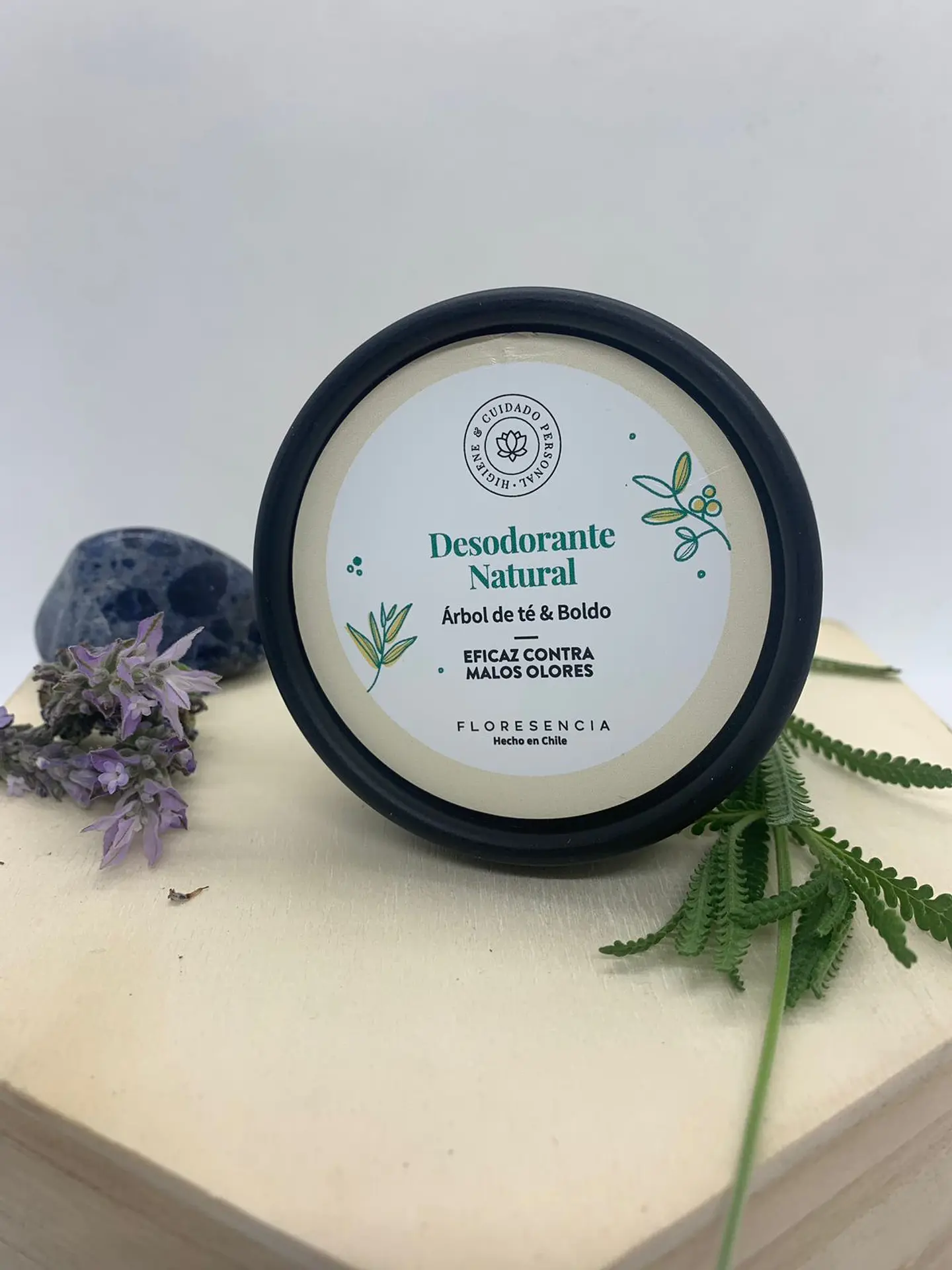Floresencia - Desodorante Natural Arbol de té y Boldo 70gr 1