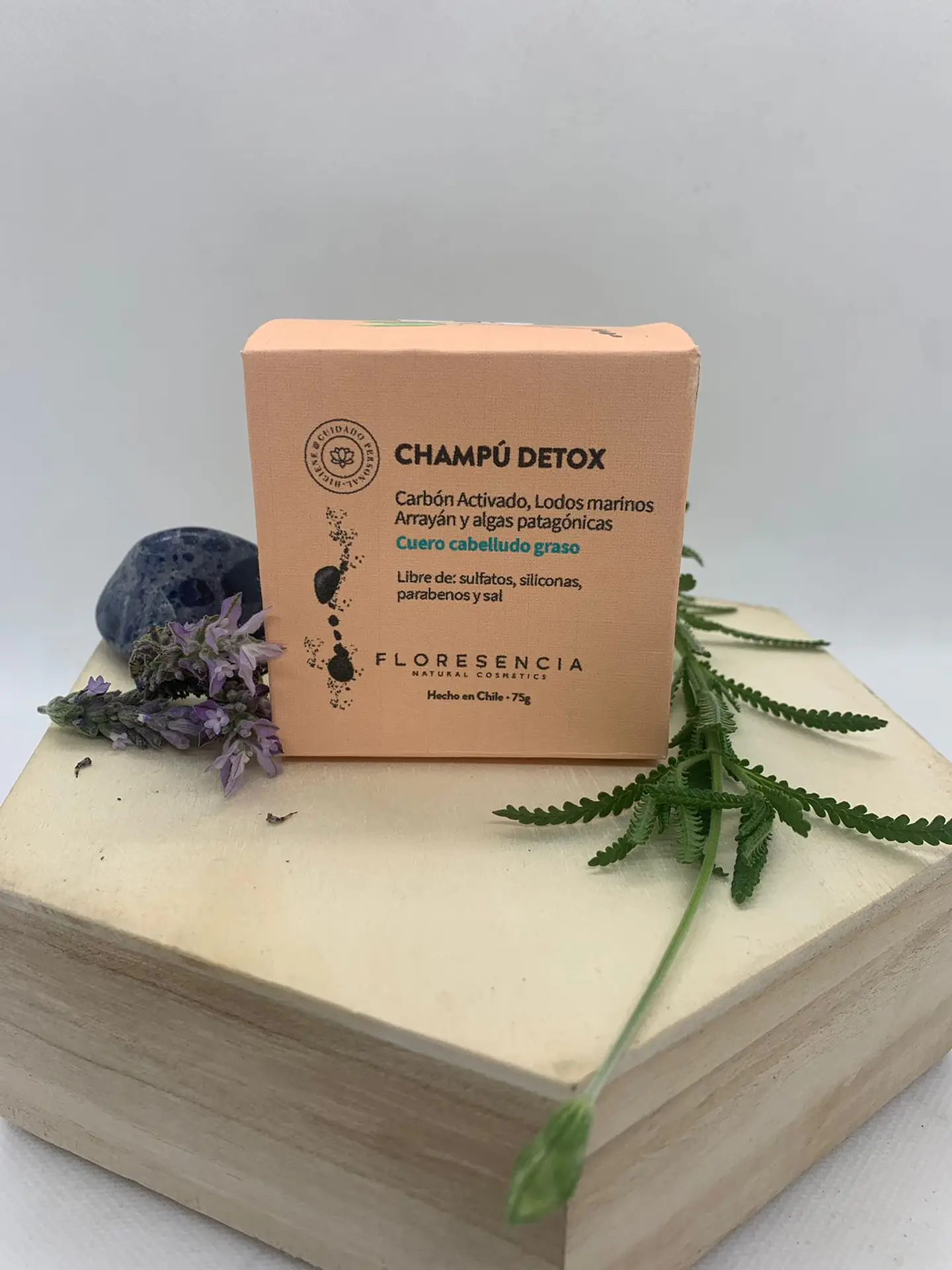 Floresencia - Champú Solido Detox 75g 1