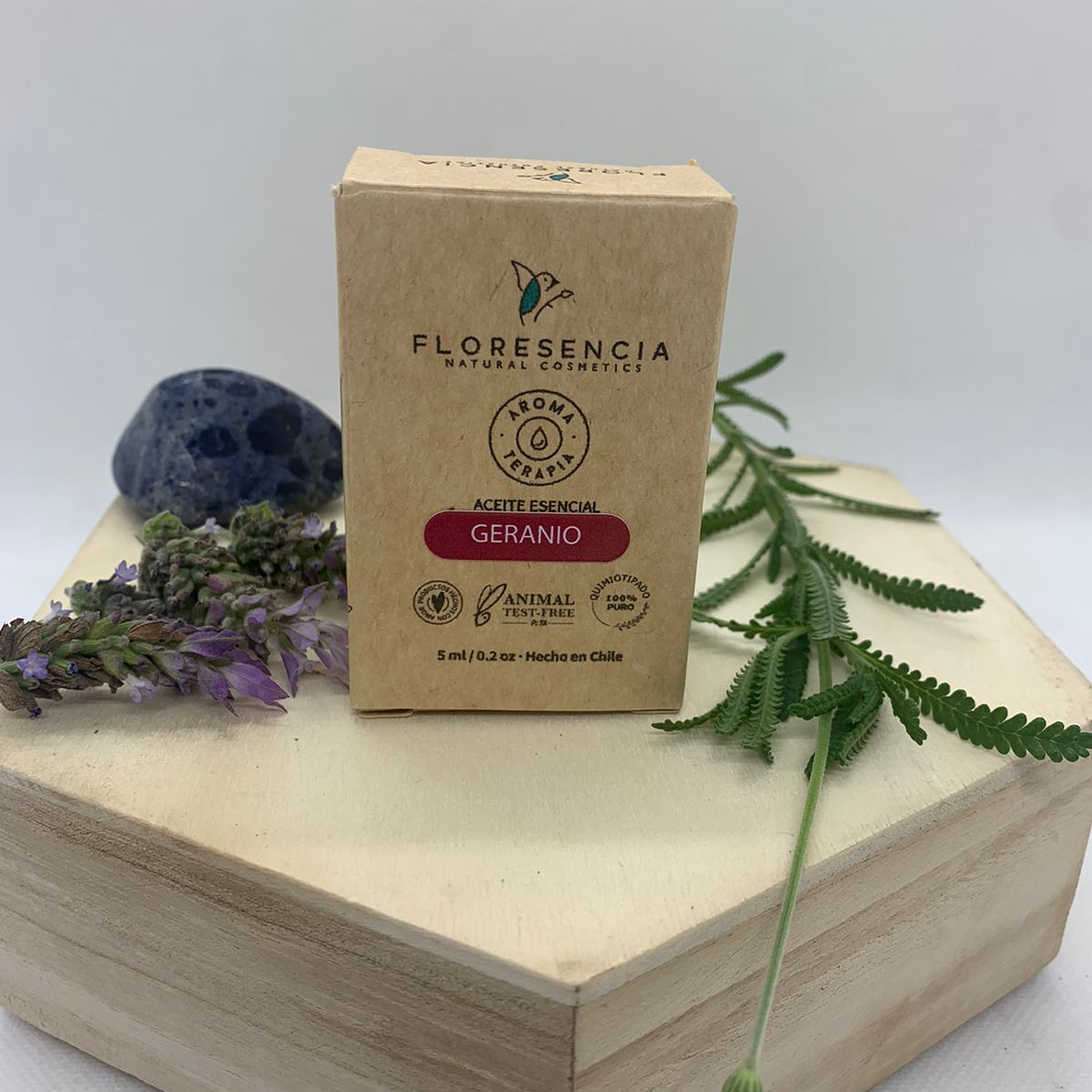 Floresencia - Aceite esencial Geranio 5ml 2