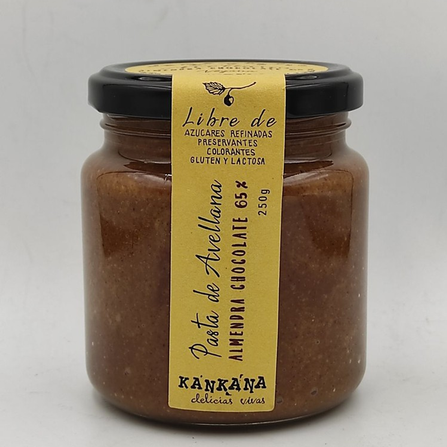 Pasta de Avellanas Almendras 250gr Kankana 1