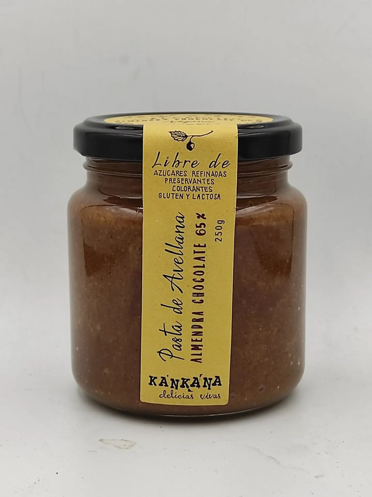 Pasta de Avellanas Almendras 250gr Kankana 1