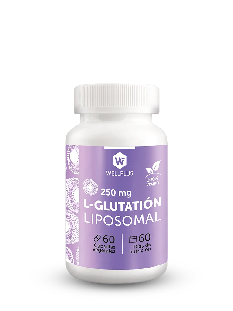L-Glutatión Liposomal 60 cápsulas Wellplus