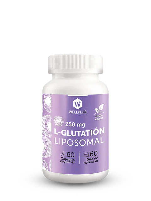 L-Glutatión Liposomal 60 cápsulas Wellplus