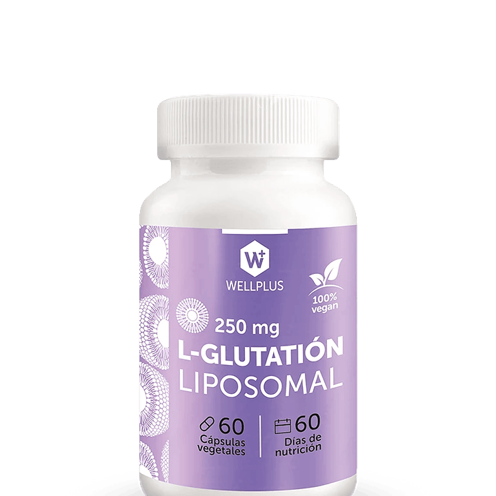 L-Glutatión Liposomal 60 cápsulas Wellplus 1