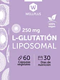 L-Glutatión Liposomal 60 cápsulas Wellplus - Miniatura 3