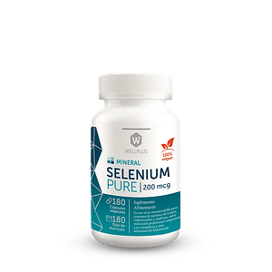 Selenium Pure 180 cápsulas Wellplus