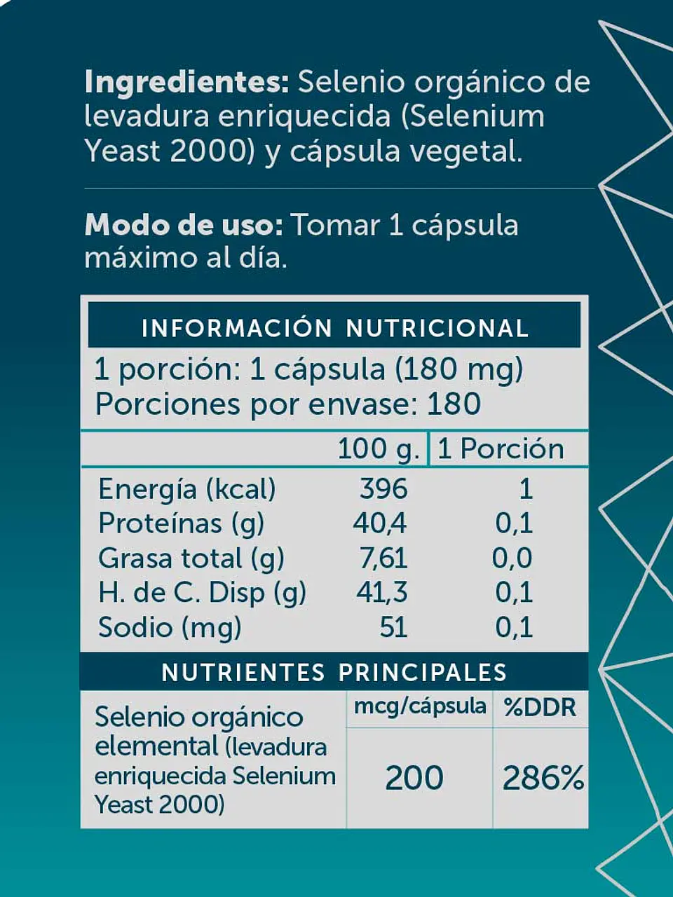Selenium Pure 180 cápsulas Wellplus 2