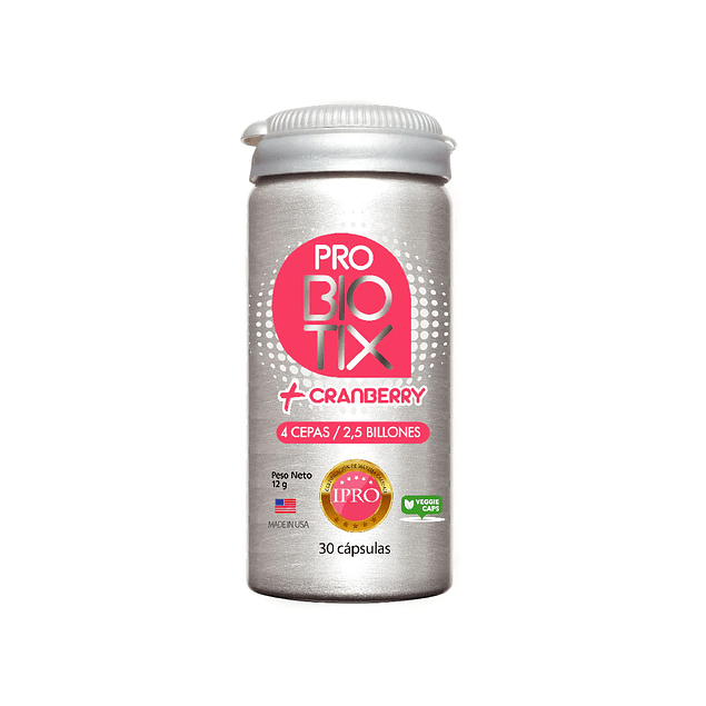 Pro Biotix + Cranberry 30 cápsulas 