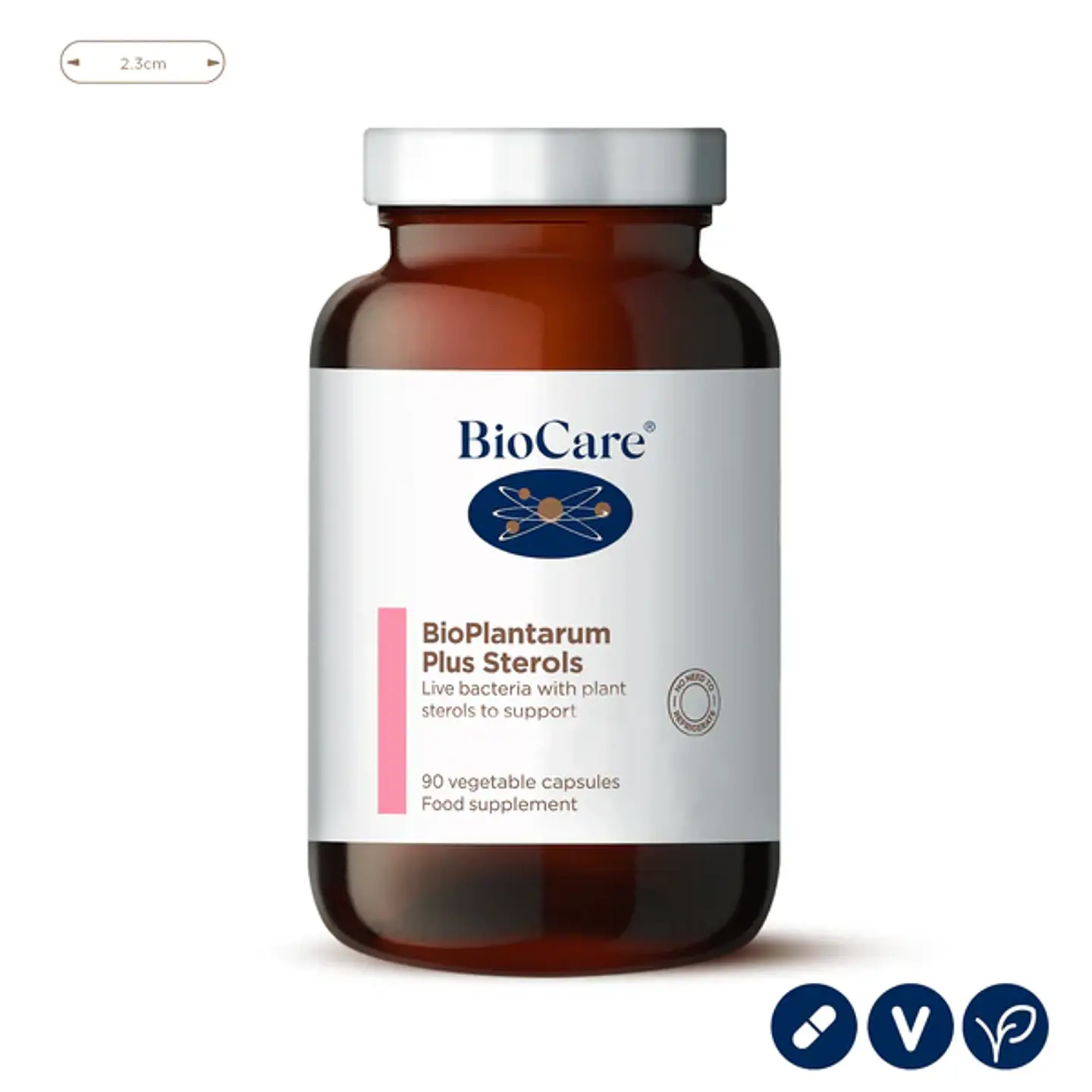 Probióticos  Bioplantarum Sterols 90 Cápsulas Biocare 1