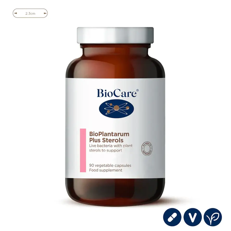 Probióticos  Bioplantarum Sterols 90 Cápsulas Biocare 1