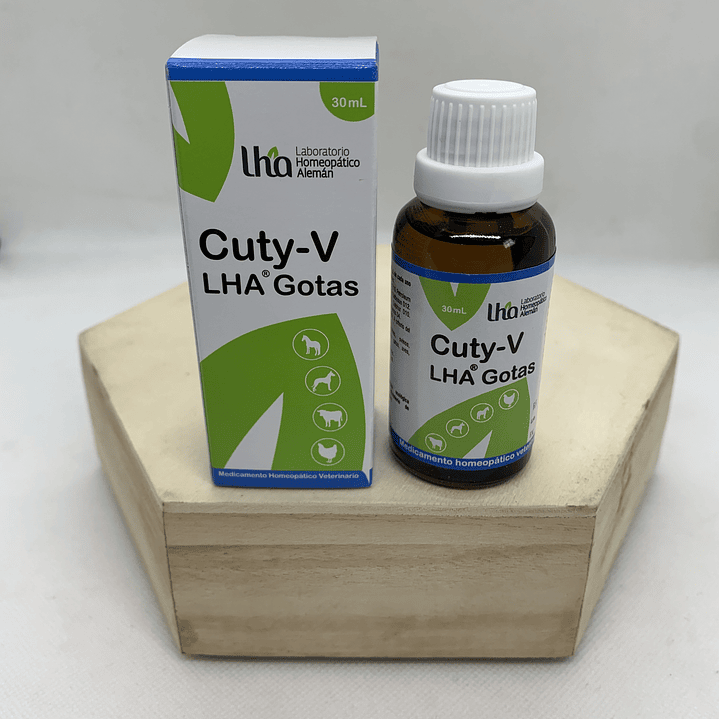 LHA - Cuty-V Gotas 30ml - Sistema Dermatológico 1