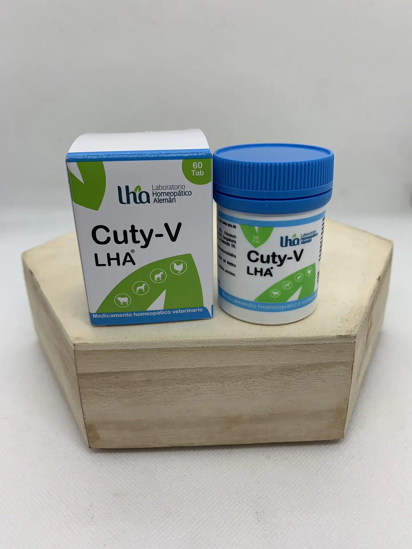 LHA - Cuty-V 60 comprimidos - Sistema Dermatológico 1