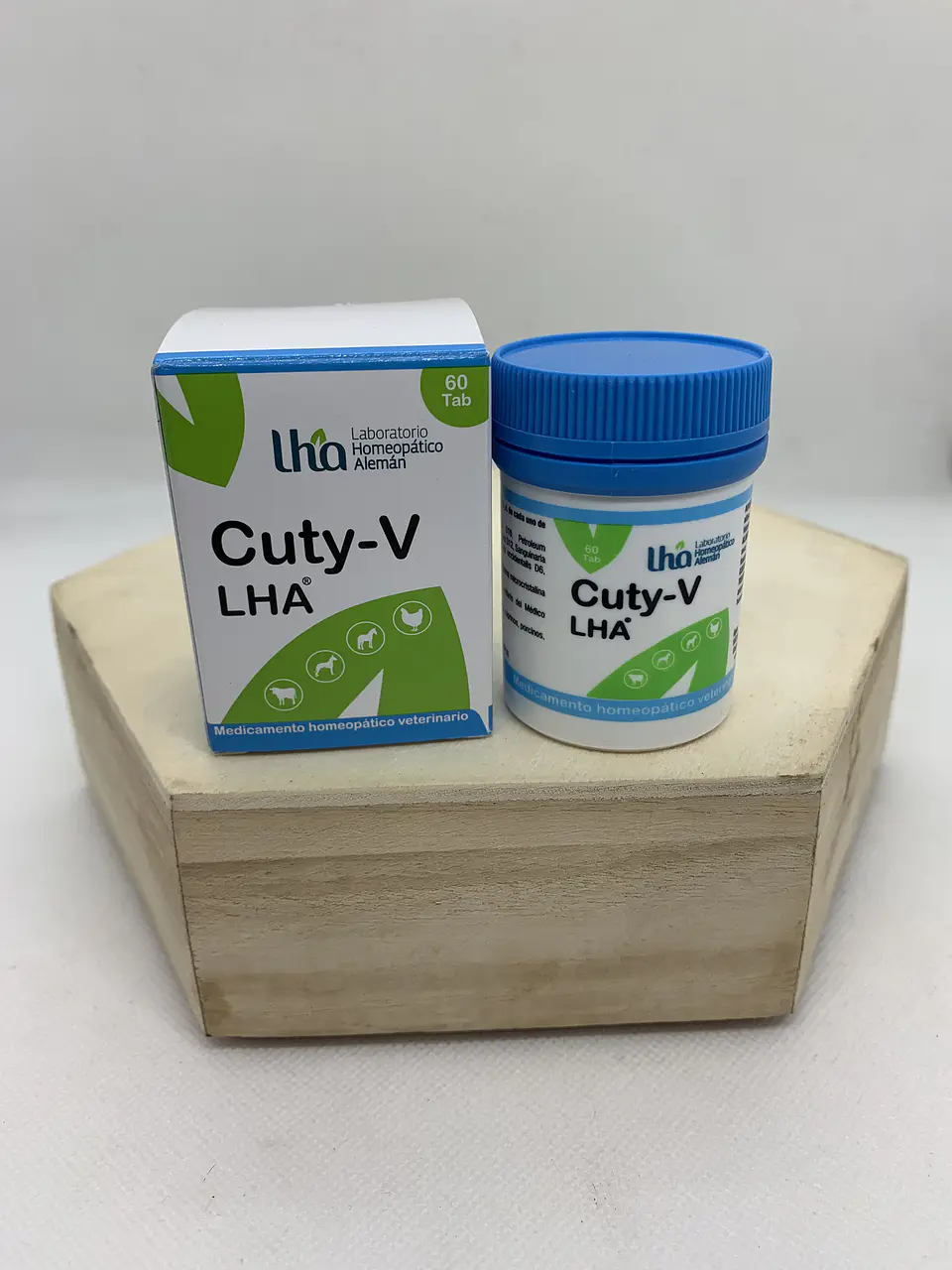 LHA - Cuty-V 60 comprimidos - Sistema Dermatológico 1