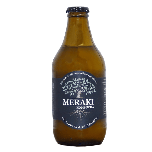 Meraki - Kombucha jengibre natural 330ml